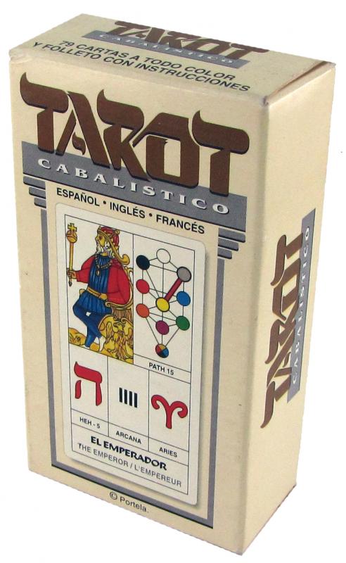 Tarot coleccion Cabalistico - J.A. Portela - 2ª Edicion (SP, EN, FR) (FOU) 12/15 Tarot coleccion Cabalistico - J.A. Portela - 2ª Edicion (SP, EN, FR) (FOU) 12/15