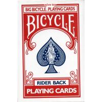 Cartas Bicycle Rojo Gigante 8082 (Naipes Americanos ) (53 Ca...