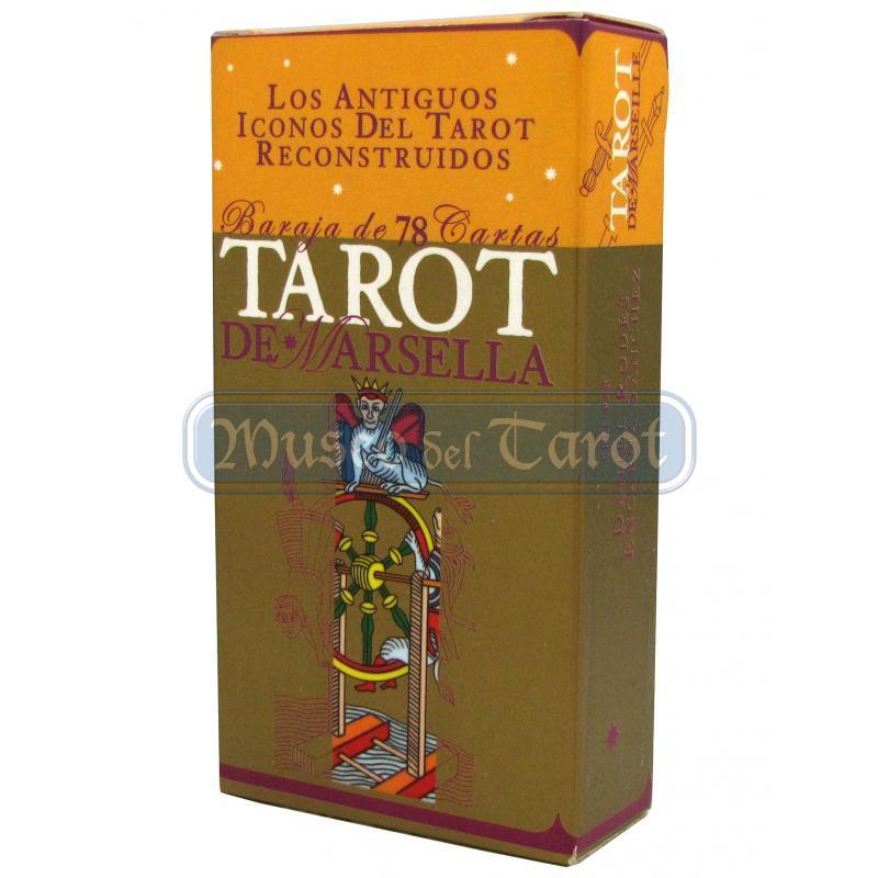 Tarot Marsella (luxe dorado) (Daniel Rodes - Encarna Sanchez) (frances y Español) (le mat)