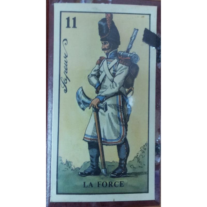 Tarot coleccion Nouvel Jeu de Tarots Avec - Les Personnages Napoleoniens - Osvaldo Menegazzi (IT) (Numerado 2000) (Tapas con lazo) (Meneghello) (1983) 07/16