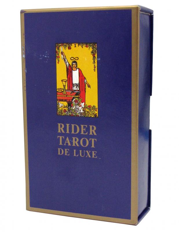 Tarot coleccion Rider Tarot De Luxe - Cantos dorados (DE) 1990 A.G.Muller (FT)