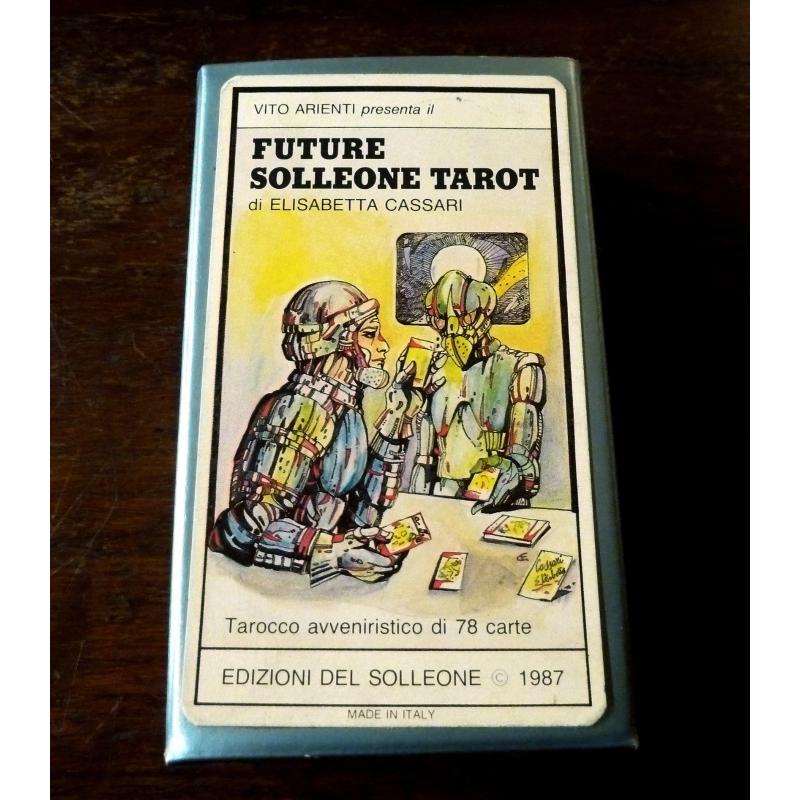 Tarot coleccion Future Solleone - Elisabetta Cassari - 1ª Edicion (1500 ejemplares numerados) (IT) (Solleone) (1987) (Azul metal)