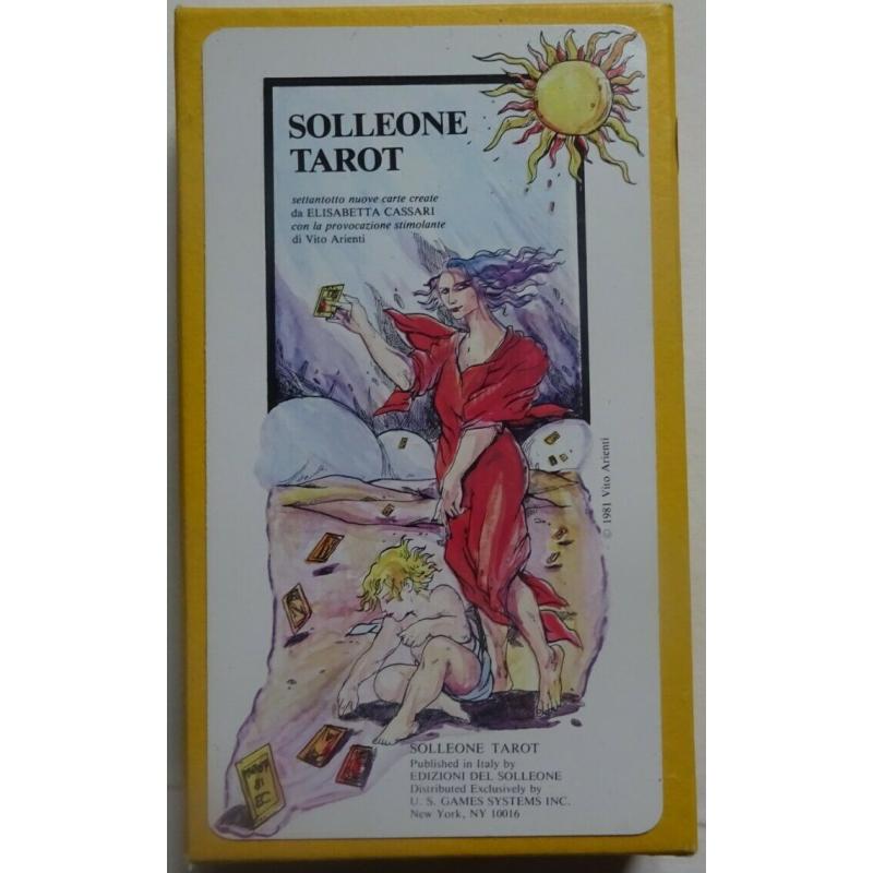 Tarot coleccion Solleone Tarot - Elisabetta Cassari (1981) (IT) (Solleone) (Cantos Amarillo)