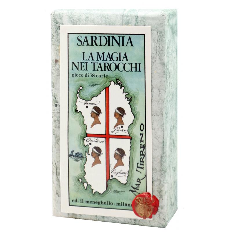 Tarot coleccion Sardinia - La Magia Nei Tarocchi - Osvaldo Menegazzi (IT) (Numerado 2500) (Firmado) (Caja tapa dura verde) (Meneghello) 1118