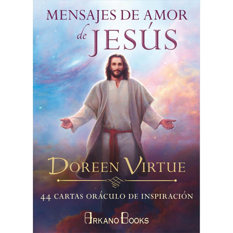 Oraculo Mensajes de Amor de Jesus - Doreen Virtue (Set) (44 Cartas) (Sp) (AB)