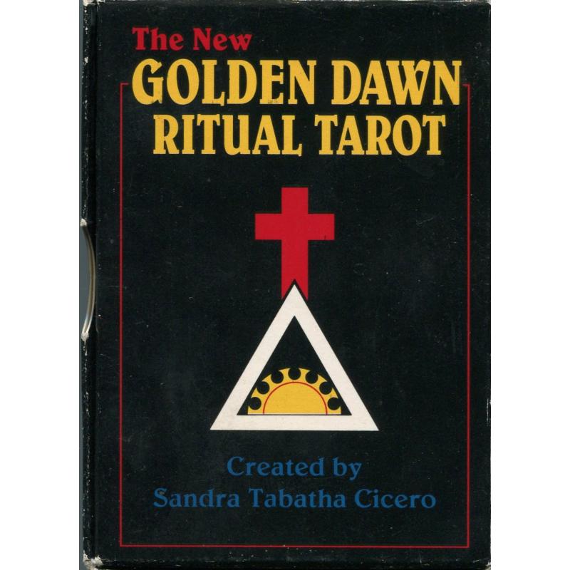 Tarot coleccion The New Golden Dawn Ritual Tarot - Sandra Tabatha Cicero - (EN) (LLW)(PRINTED IN KOREA)