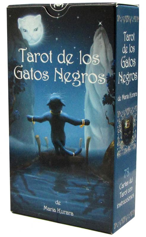 Tarot Coleccion Gatos Negros (6 Idiomas) - Maria Kurara  - Lo Scarabeo