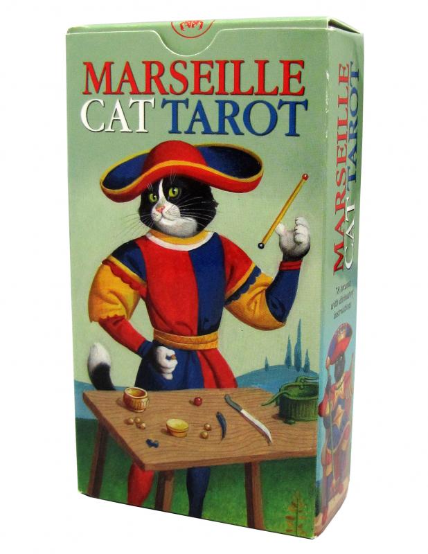 Tarot Marseille Cat (6 Idiomas Instrucciones) (EN-FR) (SCA)