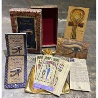 Tarot coleccion Egyptian 1926 Deluxe, 2 Talismanes, (Giordan...