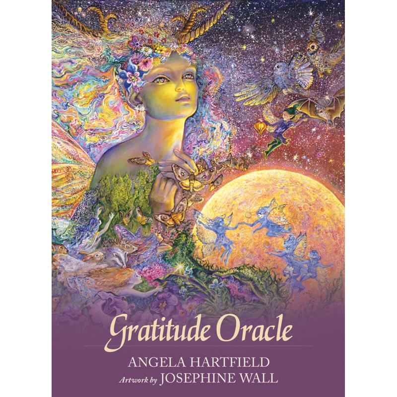 Oraculo Gratitude (2021) (EN) (USG)(55 Cartas)(Angela Hartfield ,Josephine Wall - Blue Angel (HAS)