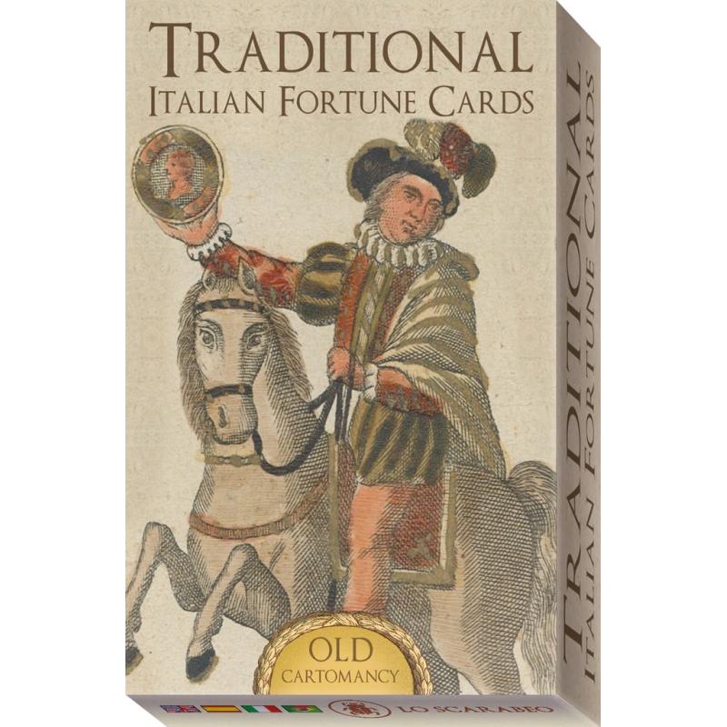 Cartas Fortuna Italiana Tradicional (40 Cartas Juego - Playing Card) (Lo Scarabeo)