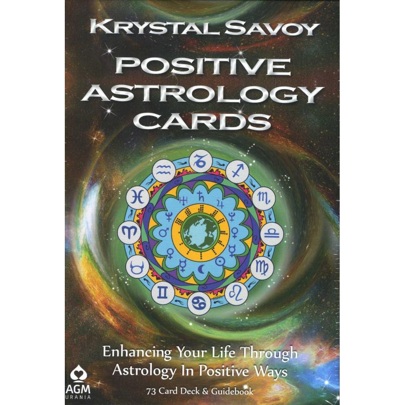 Oraculo Positive Astrology Cards - Krystal Savoy (Set) (73 Cartas) (EN) (AGM)