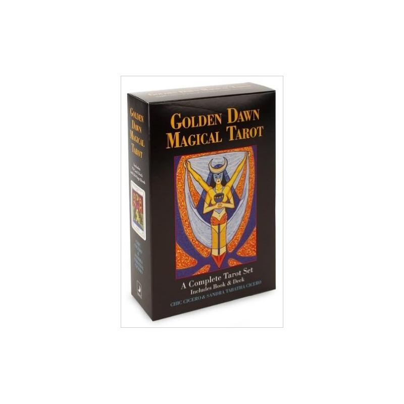 Tarot Golden Dawn Magical - Chic Cicero & Sandra Cicero (2ª Edicion) (Set + 79 Cartas) (EN) (LLW) (Tamaño grande 15,50x23 cm)