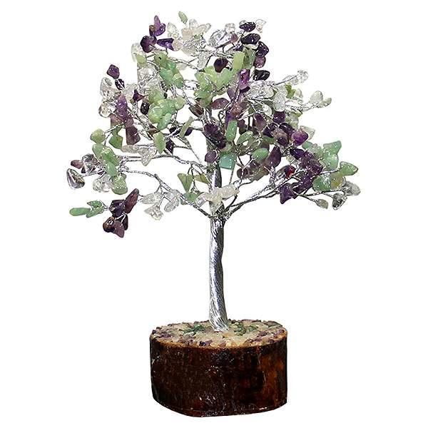 Arbol Fluorita (60 Piedras aprox) 12 cm