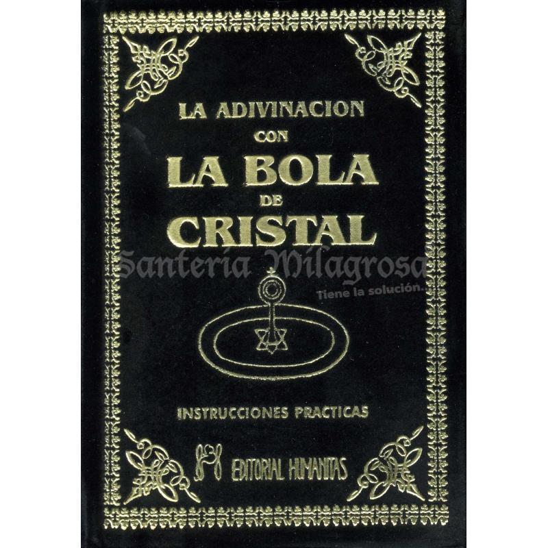 LIBRO Adivinacion con la Bola de Cristal (Bolsillo - Terciopelo)