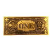 Lamina One Dolar dorada 15,5 x 6,5 cm