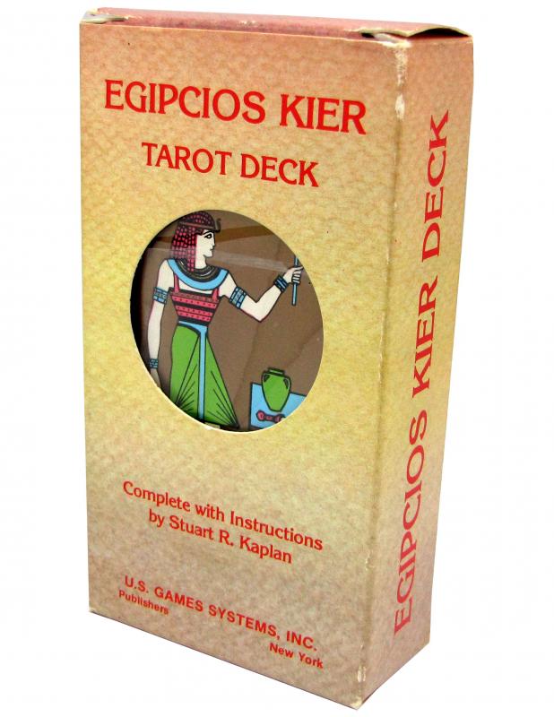 Tarot coleccion Egipcios Kier Tarot deck - Stuart R. Kaplan - 1ª Edicion New York 1984 (USG) 04/16