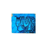Paño Decorativo Ghanesa ( Azul 210 x 240 )