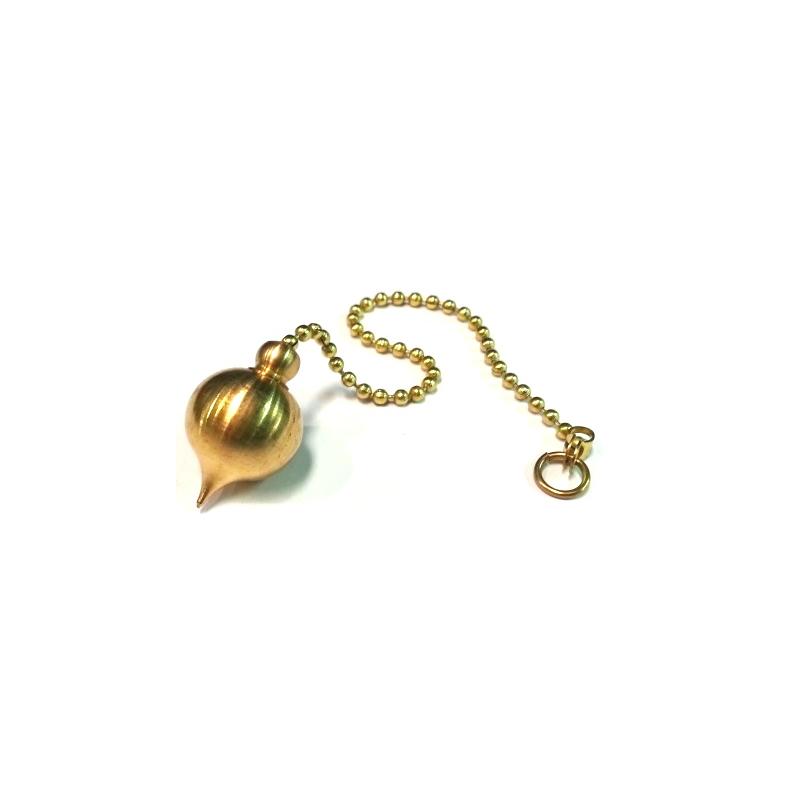 PENDULO Metal  Bronce mini (Con Testigo) (HAS)