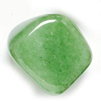 Piedra Gema Rodada Cuarzo Verde 40 mm (1 UNIDAD)