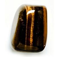Piedra Gema Rodada Ojo de Tigre 40 mm (1 UNIDAD)