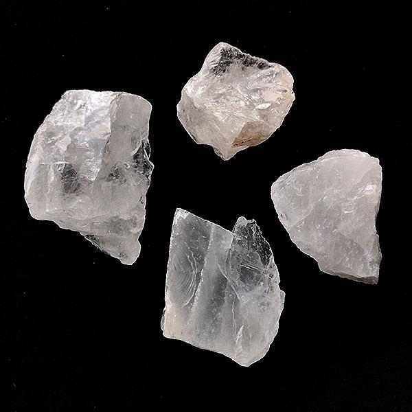 Piedra Semipreciosa Bruto Cristal de Roca - Cuarzo Blanco x 500 gr. (Varias piezas sueltas)