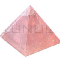Piramide Cuarzo Rosa 35 mm.