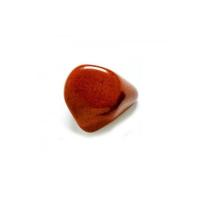 Piedra Rodada Jaspe Rojo Pequeña (1 UNIDAD)